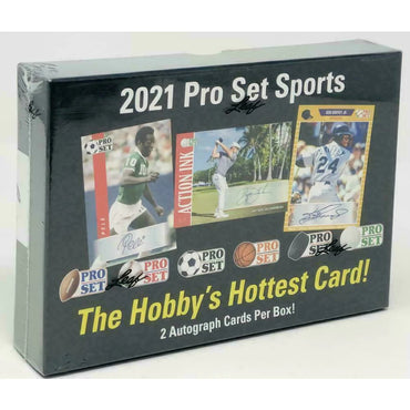 2021 Leaf Pro Set Sports Factory Sealed Hobby Box