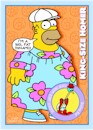Simpsons Mania P1 Promo Card