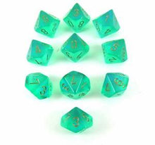 Chessex: D6 Borealisâ„¢ D10 Dice Set