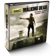 Walking Dead Season 3 Part 1 Trading Card Binder Album with Exclusive Card