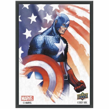 Marvel Card Sleeves: Captain America 65ct