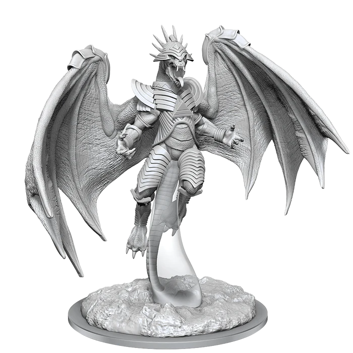 Magic the Gathering Unpainted Minis: Ziatora the Incinerator